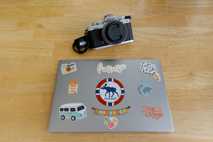 Laptop für Reisen und Bildbearbeitung