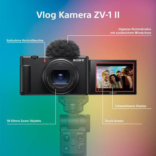 Sony ZV-1II Vlog Kamera