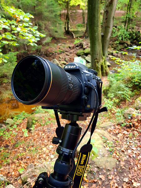 Nikon D850 mit Weiwinkel Objektiv